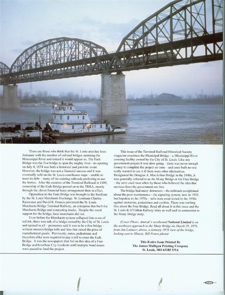 Back Cover of Issue 65 - 2005