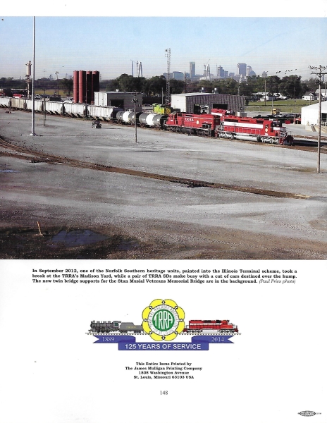 Back Cover of Issue 74 - 2014
